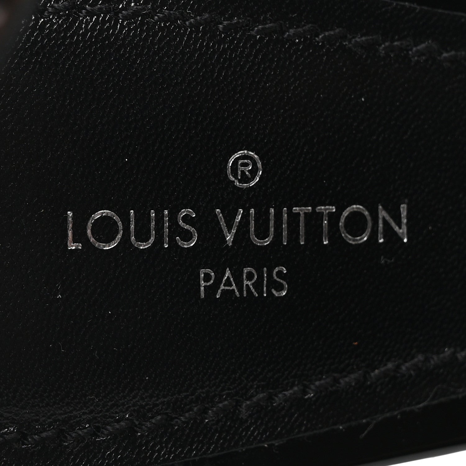 Patent Monogram Call Back Sandals 37 Black £¨ Direct shipment via from wholesalehk.shop