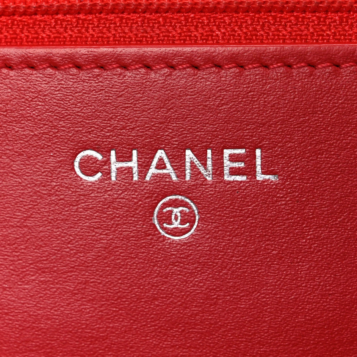 Glazed Calfskin Quilted Reissue Wallet On Chain WOC Red wholesalehk.shop