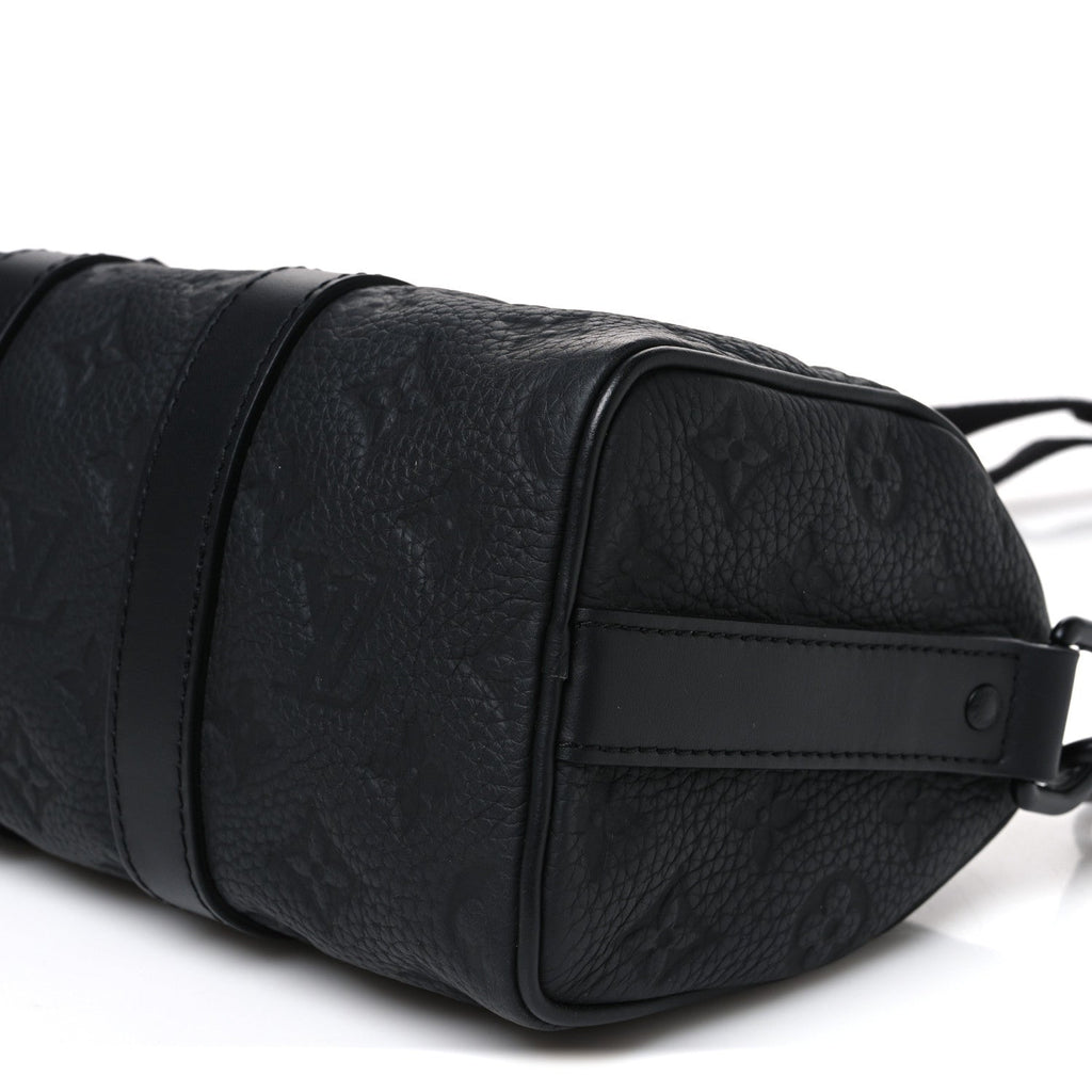 Monogram Taurillon Keepall Bandouliere 25 Black wholesalehk.shop