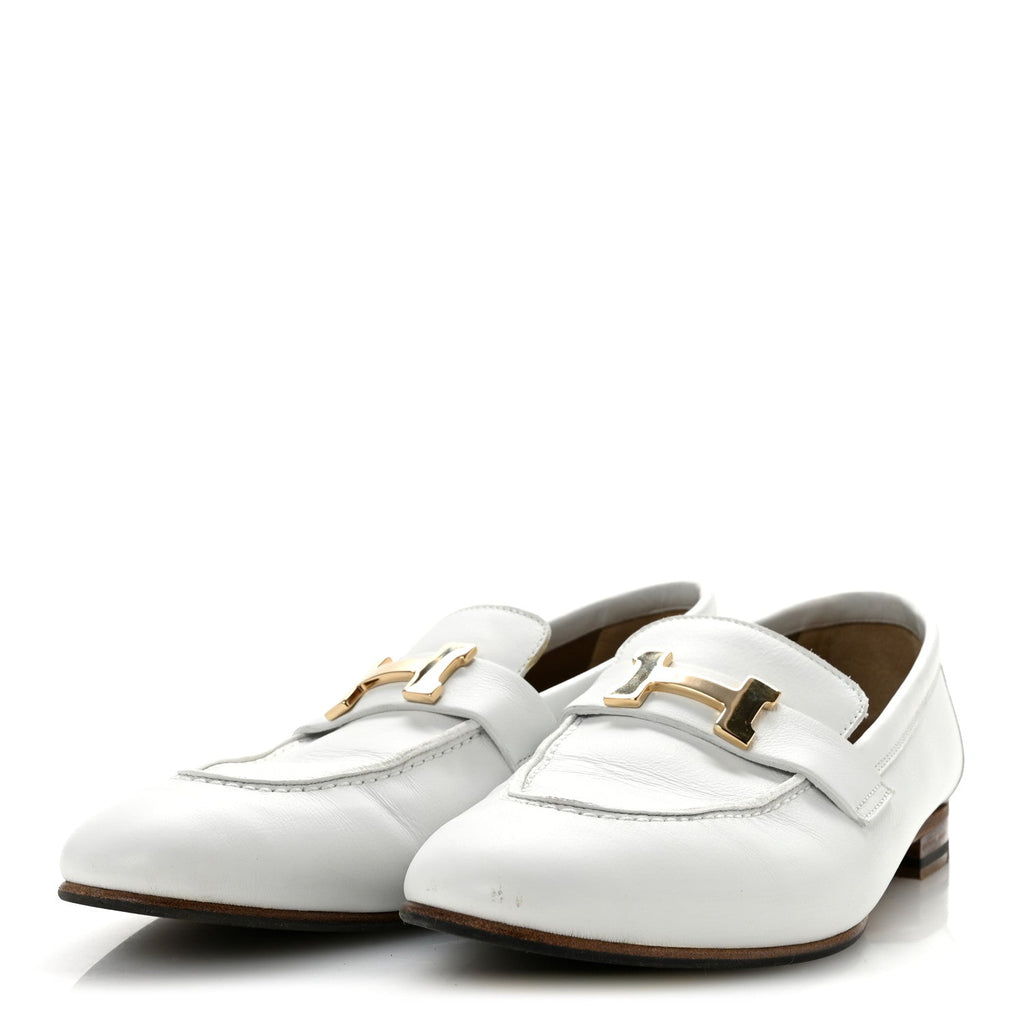 Goatskin Womens Paris Loafers 38 Beige Glaise wholesalehk.shop