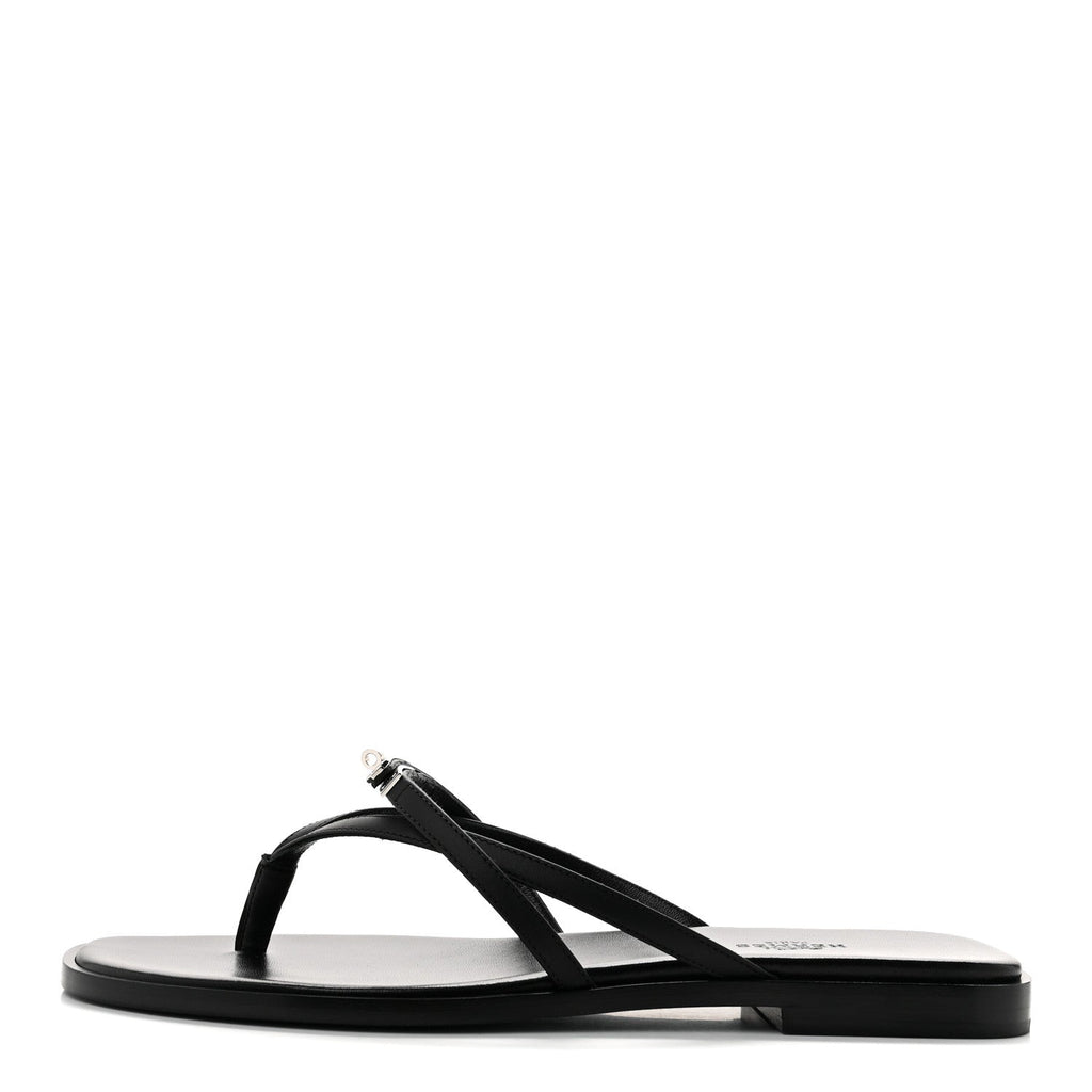 Calfskin Miss Sandals 39 Black wholesalehk.shop