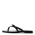 Calfskin Miss Sandals 39 Black wholesalehk.shop