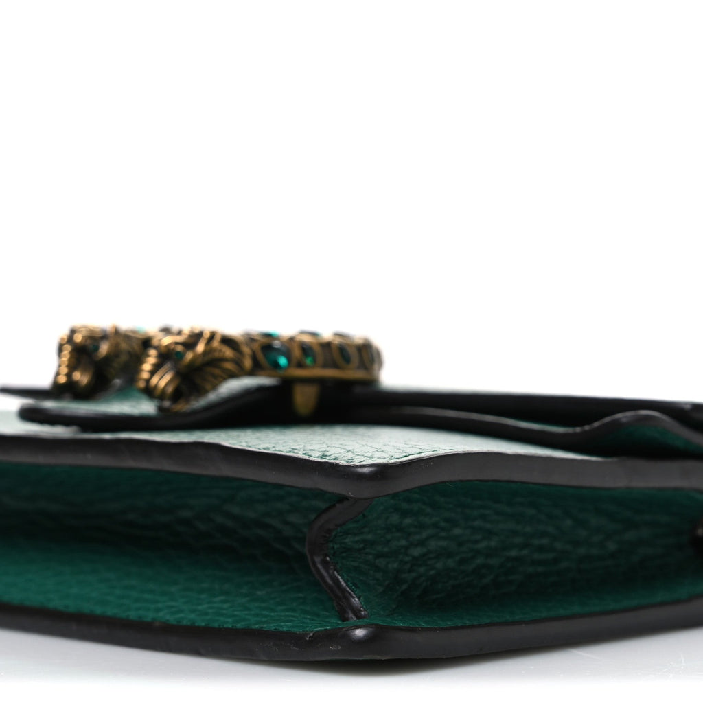 Calfskin Super Mini Dionysus Shoulder Bag Emerald wholesalehk.shop