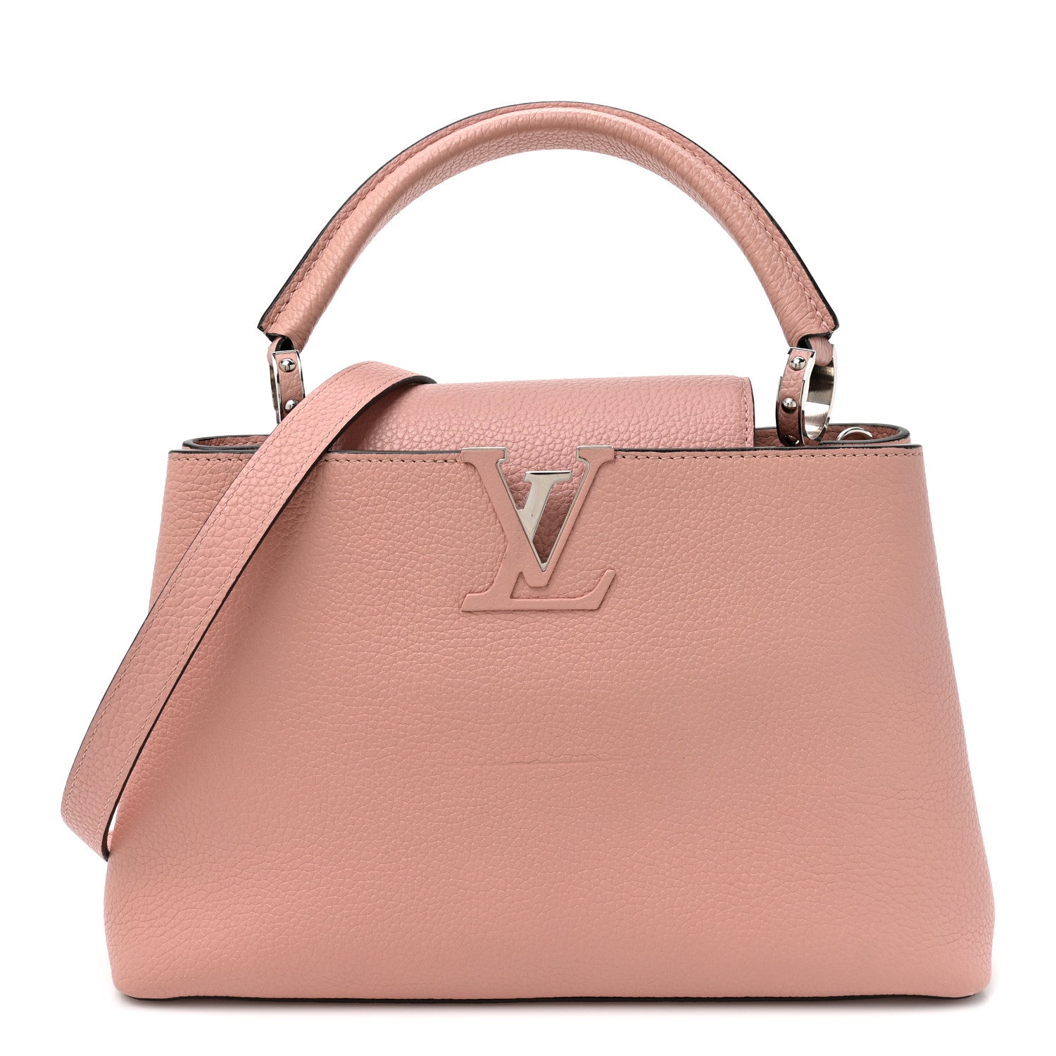 Taurillon Capucines PM Magnolia £¨ Direct shipment via from wholesalehk.shop
