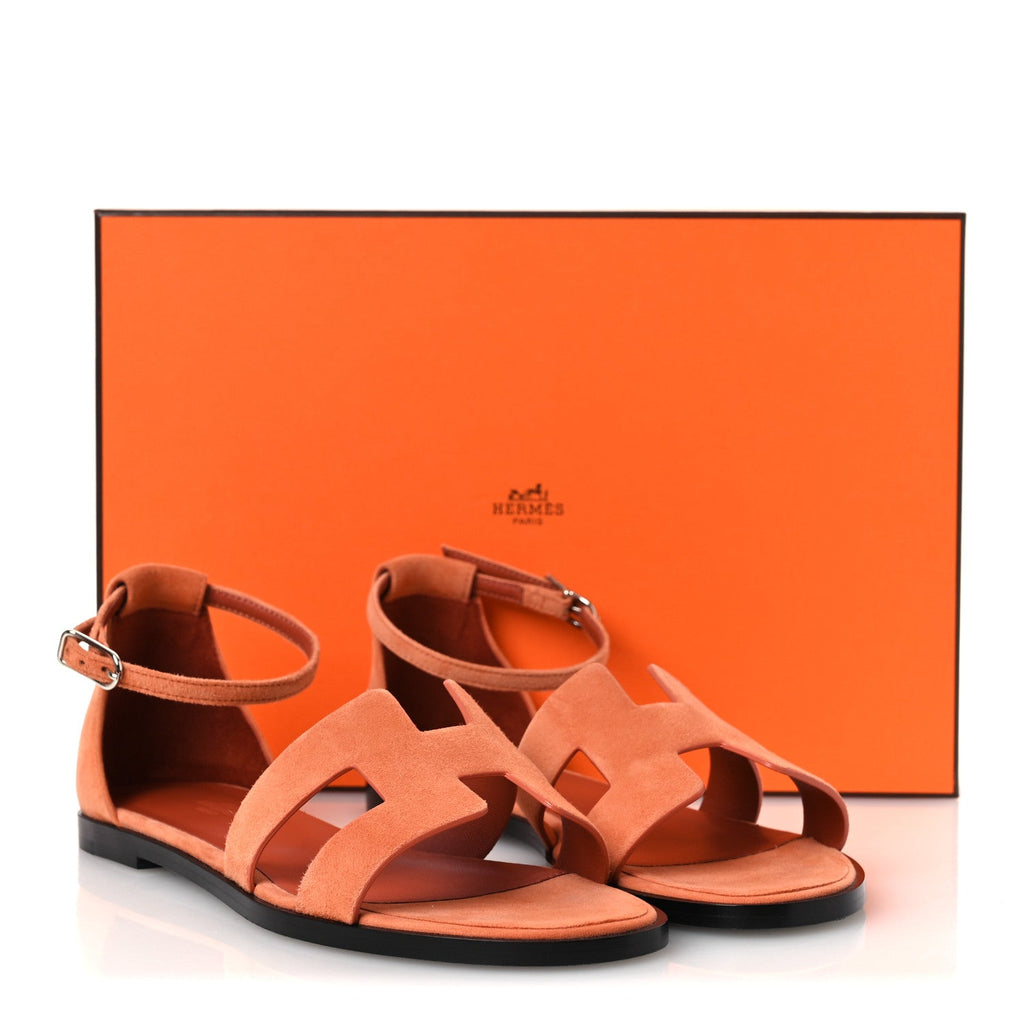 Suede Goatskin Santorini Sandals 38 Bois De Santal wholesalehk.shop