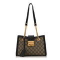 GG Supreme Monogram Small Padlock Tote Black £¨ Direct shipment via from wholesalehk.shop