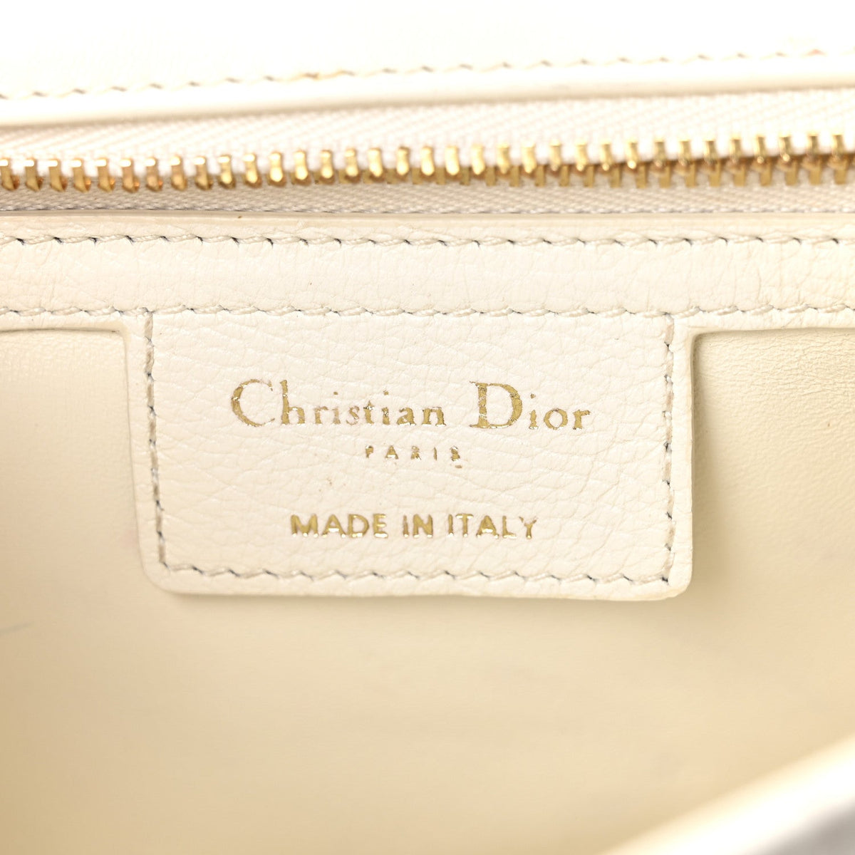 Supple Calfskin Cannage Medium Caro Bag Ivory wholesalehk.shop