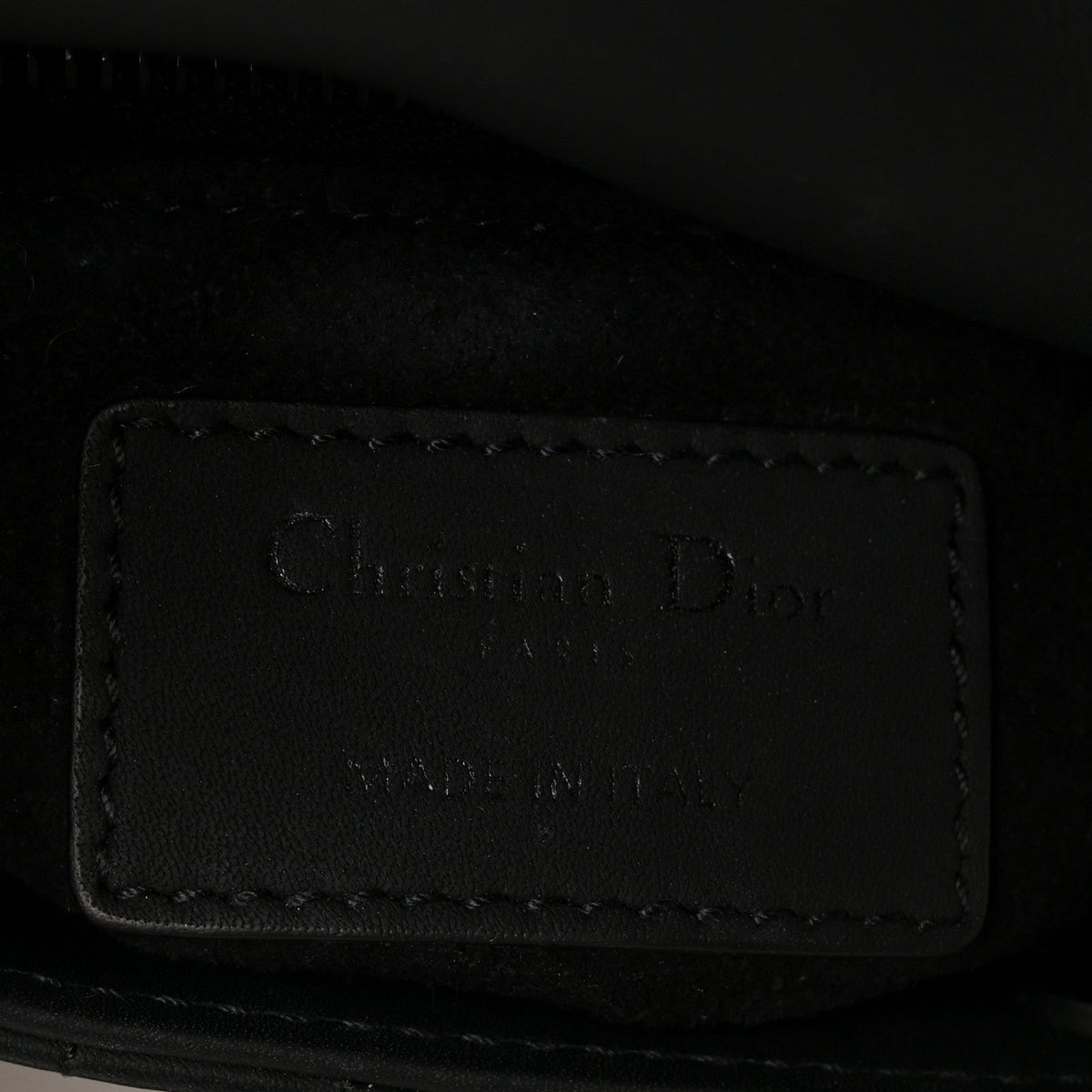 Ultra Matte Calfskin Cannage Mini Lady Dior Black wholesalehk.shop