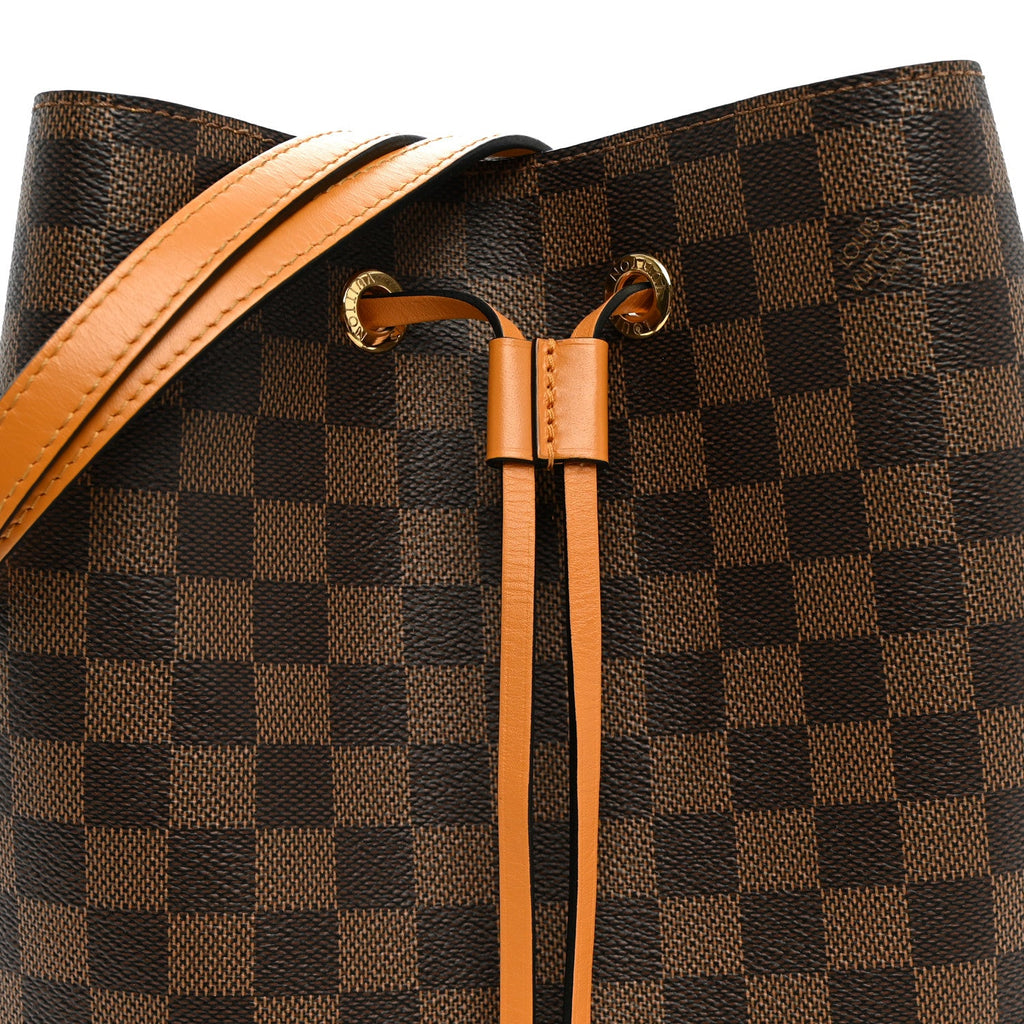 Damier Ebene Neonoe MM Safran £¨ Direct shipment via from wholesalehk.shop
