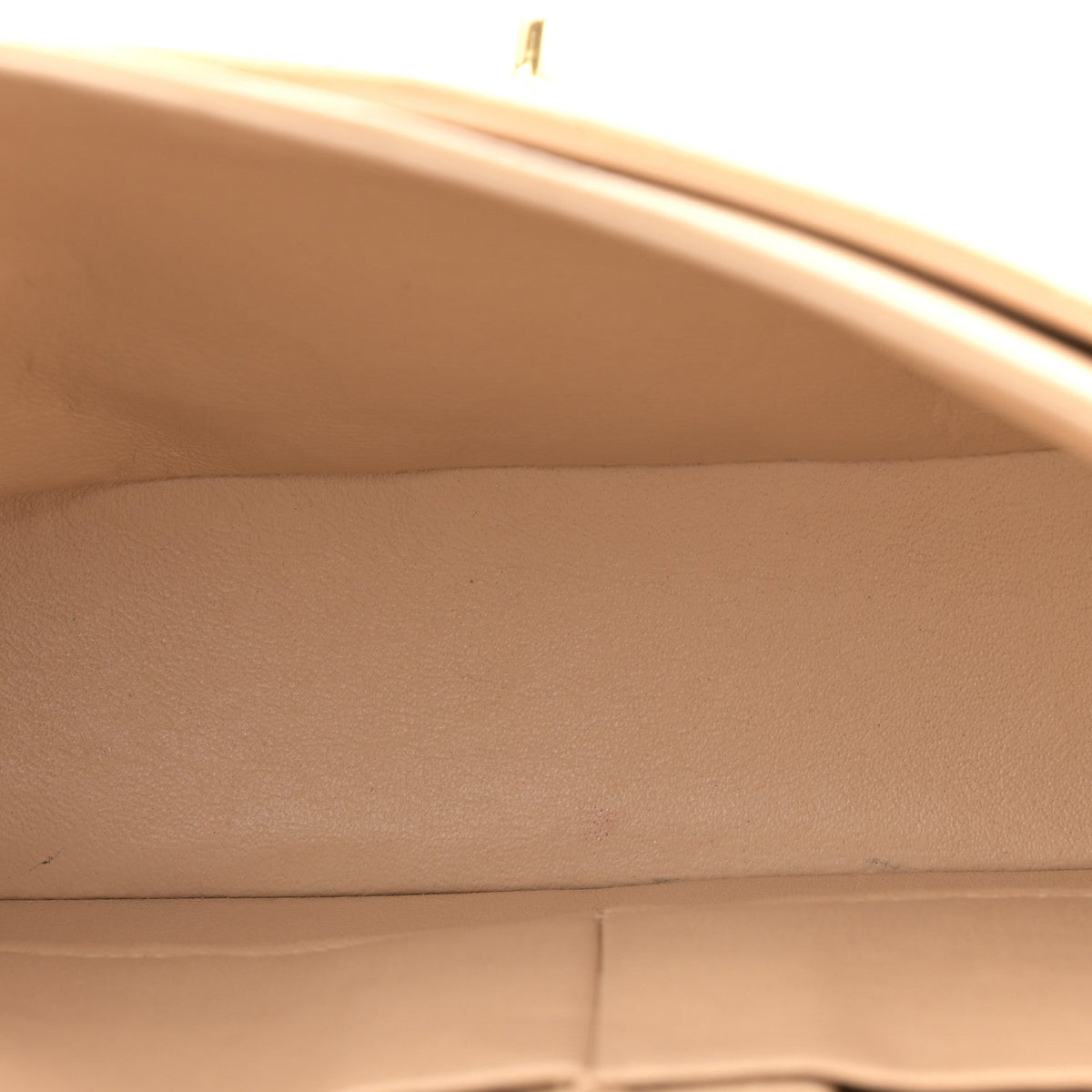 Caviar Quilted Medium Double Flap Beige wholesalehk.shop