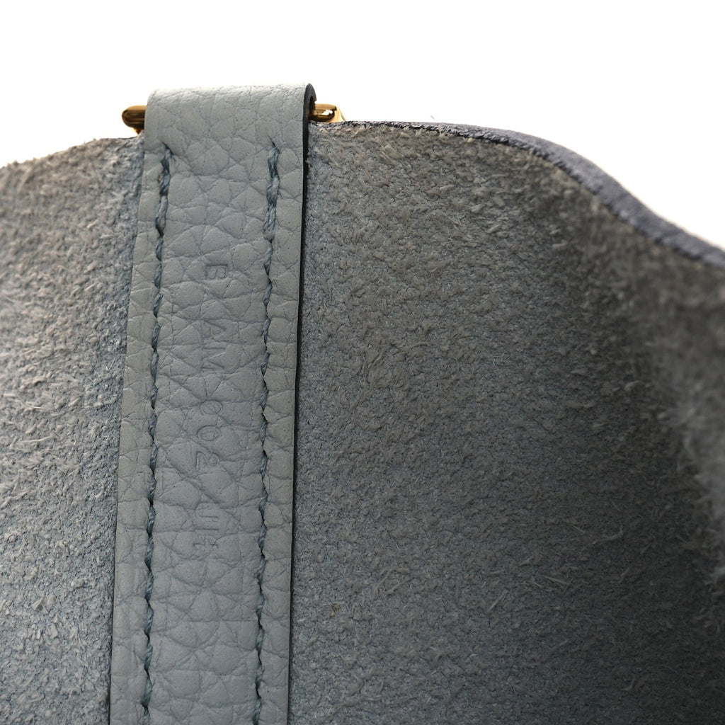 Taurillon Clemence Picotin Lock 22 MM Bleu Pale £¨ Direct shipment via from wholesalehk.shop