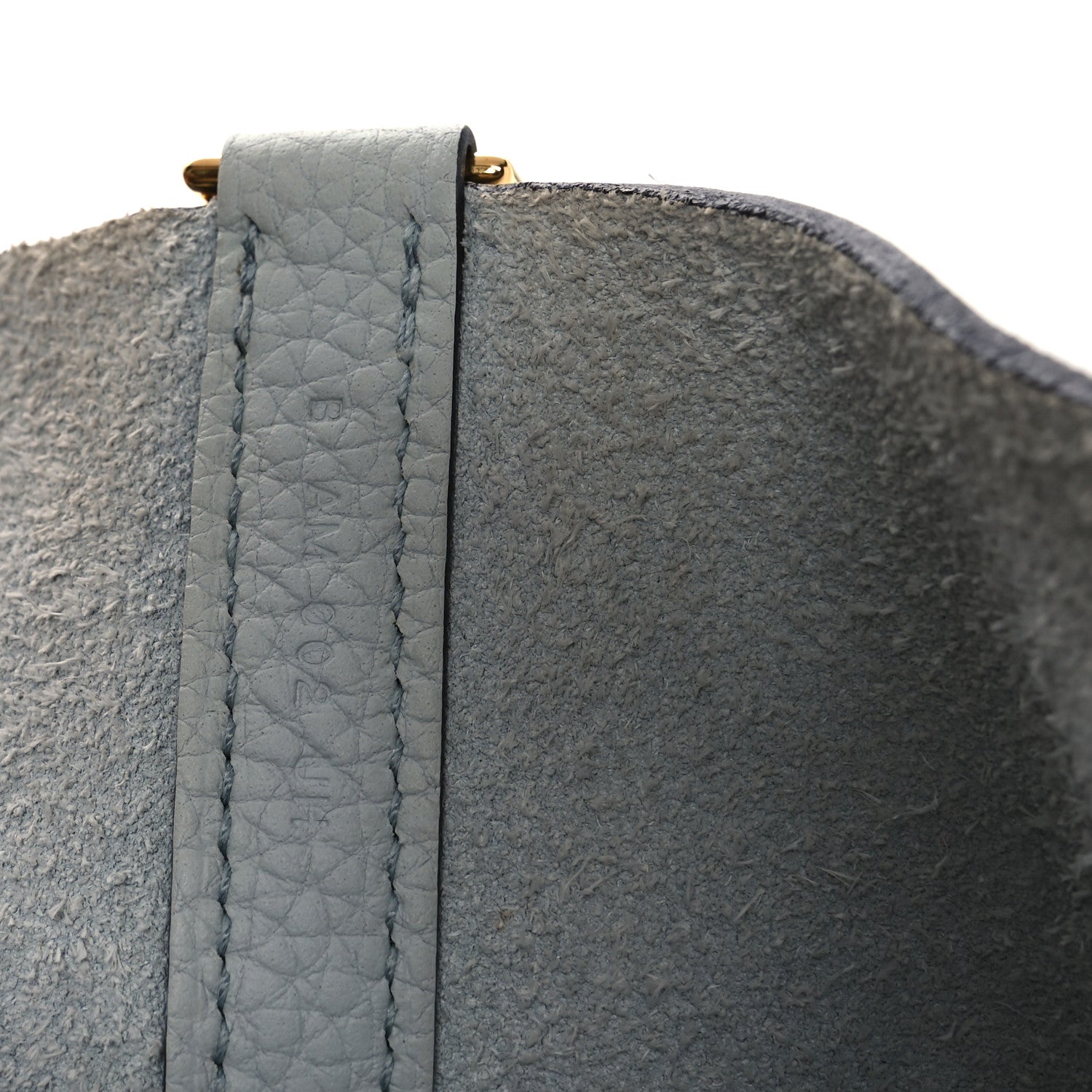 Taurillon Clemence Picotin Lock 22 MM Bleu Pale £¨ Direct shipment via from wholesalehk.shop