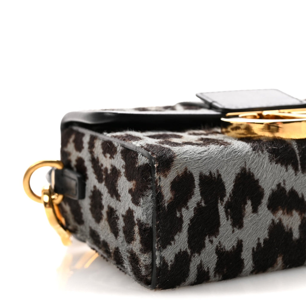 Pony Hair 30 Montaigne Box Bag Blue wholesalehk.shop