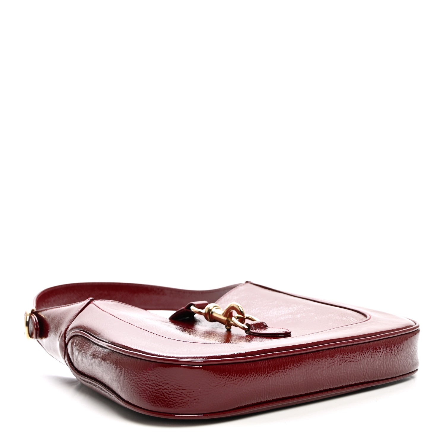 Patent Calfskin Small Jackie Shoulder Bag Rosso £¨ Direct shipment via from wholesalehk.shop