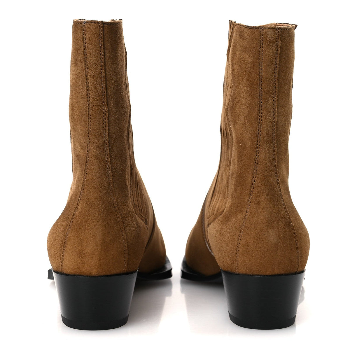 Suede Goatskin Womens Vegas 35 Ankle Boot 41 Brun Fume wholesalehk.shop
