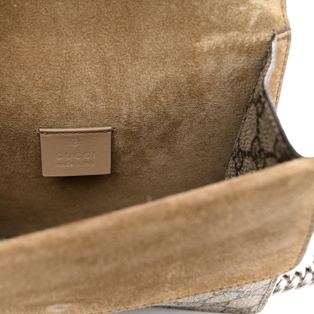 GG Supreme Monogram Mini Dionysus Shoulder Bag Taupe wholesalehk.shop