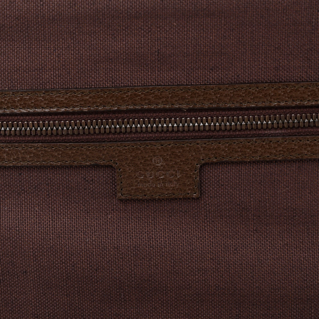 GG Supreme Monogram Textured Dollar Calfskin Web Ophidia Savoy Garment Bag Beige Ebony New Acero wholesalehk.shop
