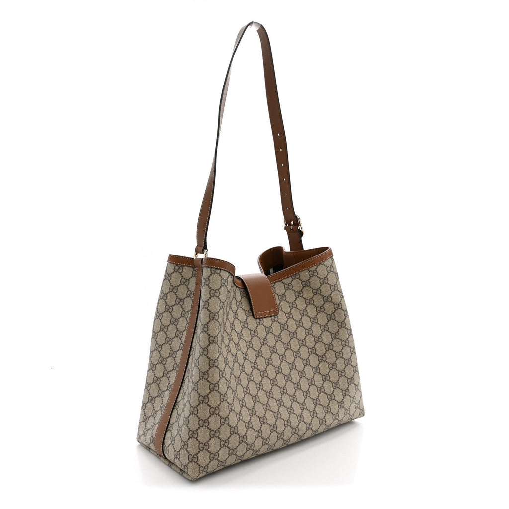 GG Icon Monogram Padlock Shoulder Bag Beige Dark Brown £¨ Direct shipment via from wholesalehk.shop