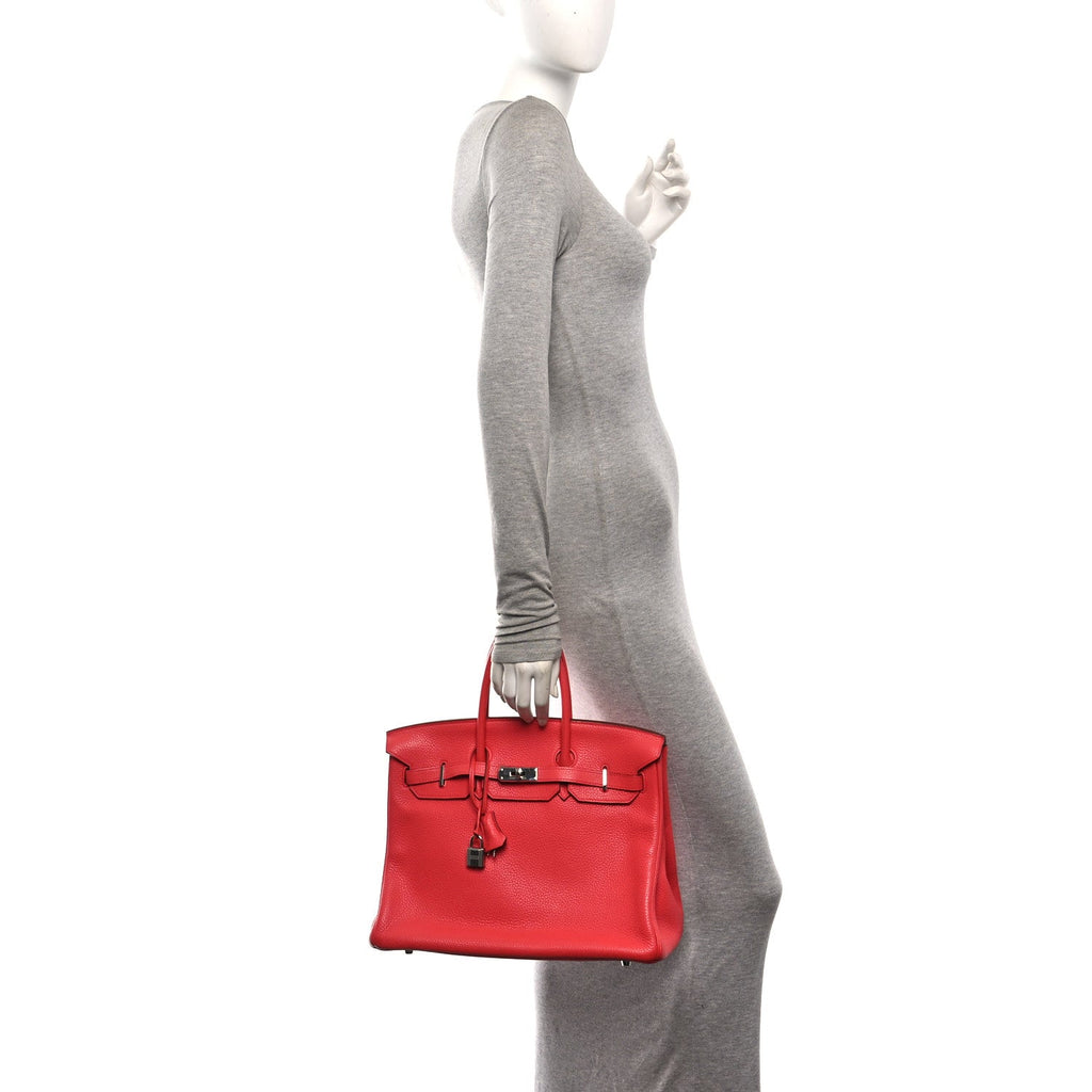 Taurillon Clemence Birkin 35 Bougainvillea £¨ Direct shipment via from wholesalehk.shop