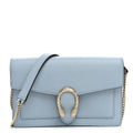 Calfskin Dionysus NM Chain Wallet Porcelain Light Blue wholesalehk.shop