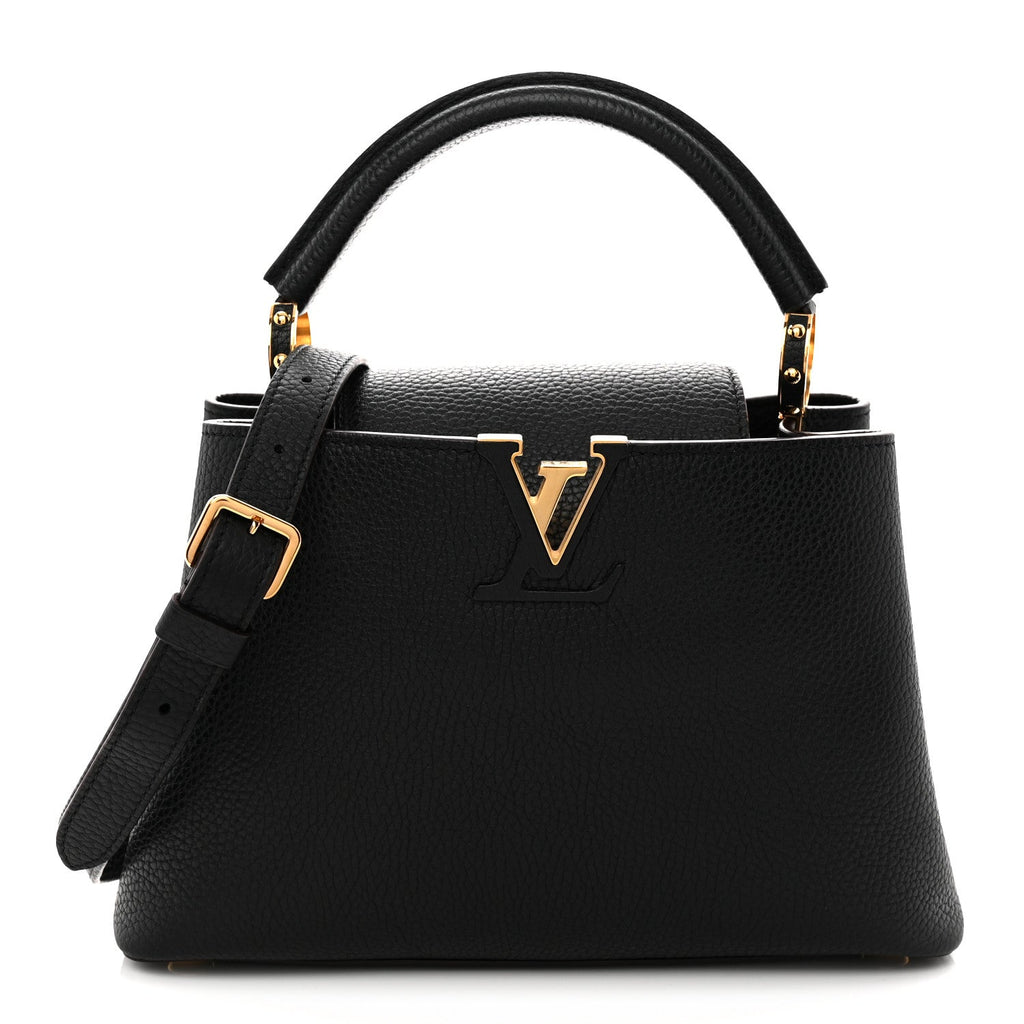 Taurillon Capucines BB Black £¨ Direct shipment via from wholesalehk.shop