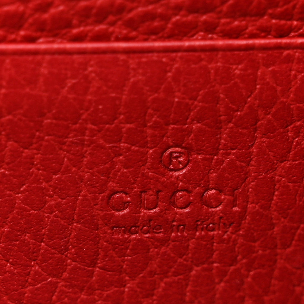 Calfskin Mini Dionysus Chain Wallet Hibiscus Red wholesalehk.shop