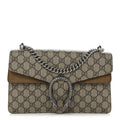 GG Supreme Monogram Small Dionysus Shoulder Bag Taupe wholesalehk.shop