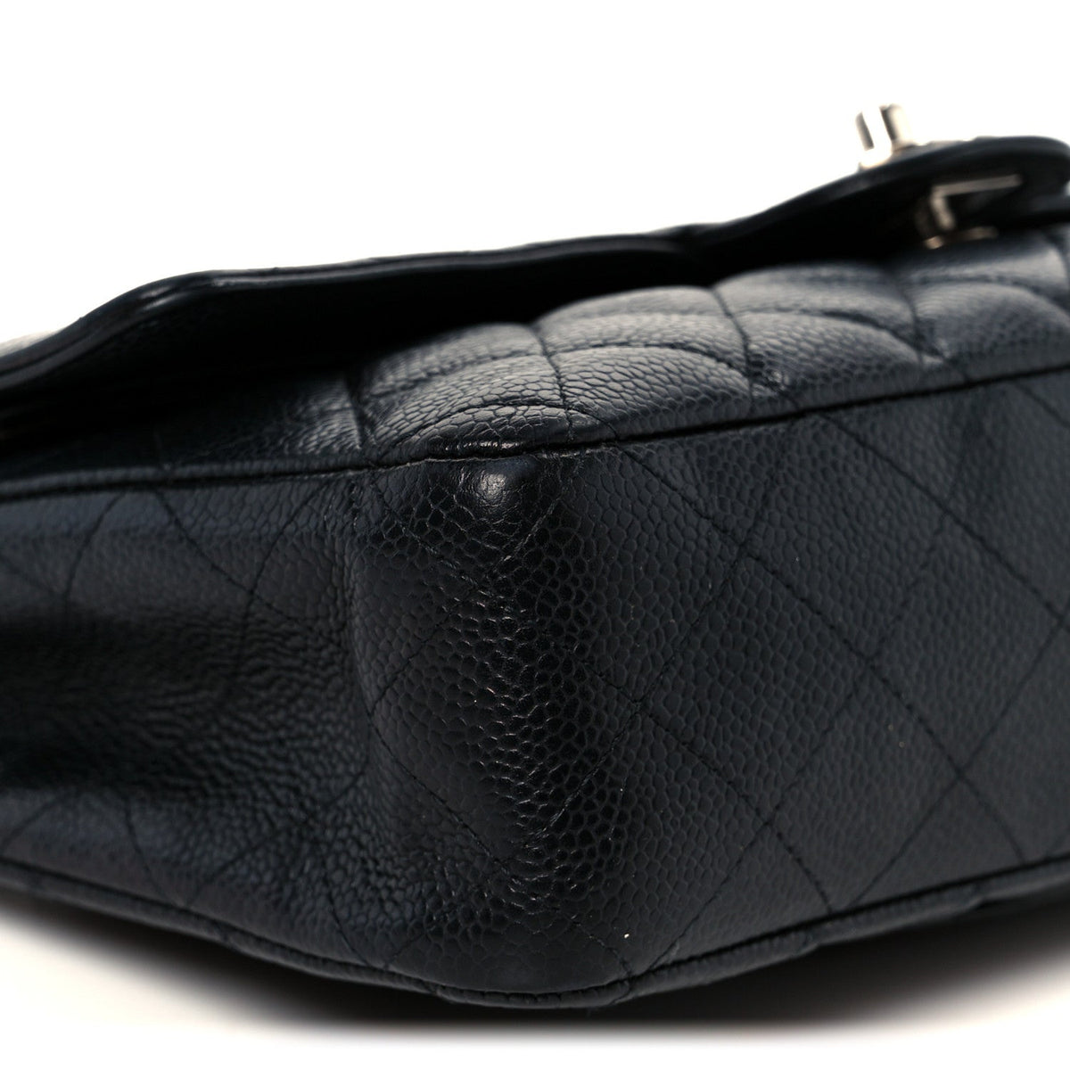 Caviar Quilted Medium Double Flap Black wholesalehk.shop