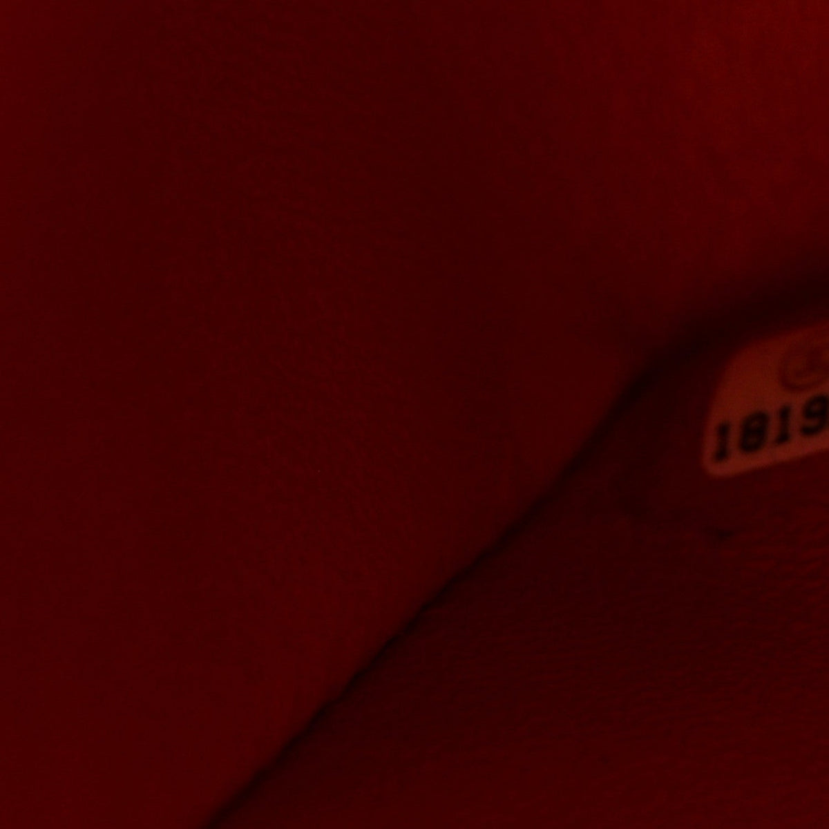 Lambskin Quilted Jumbo Double Flap Red wholesalehk.shop