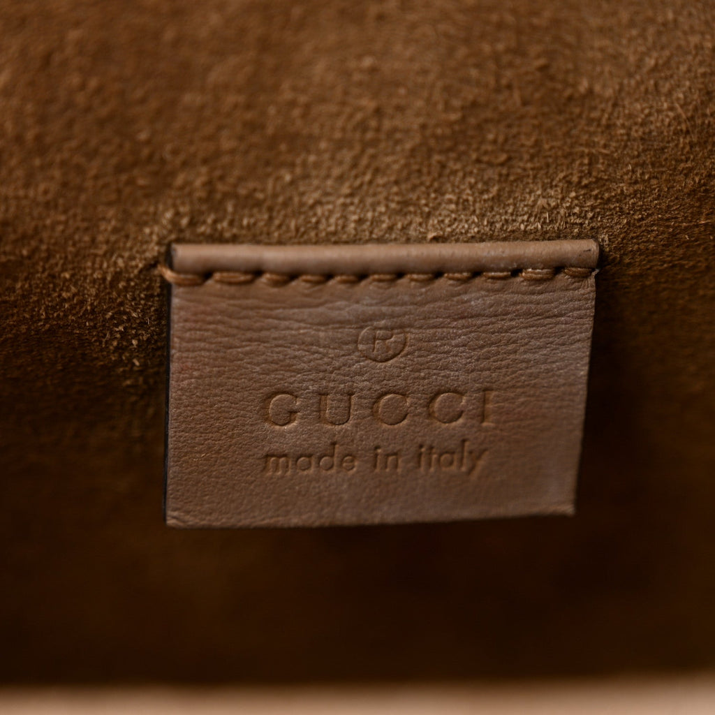 GG Supreme Monogram Mini Dionysus Shoulder Bag Taupe wholesalehk.shop
