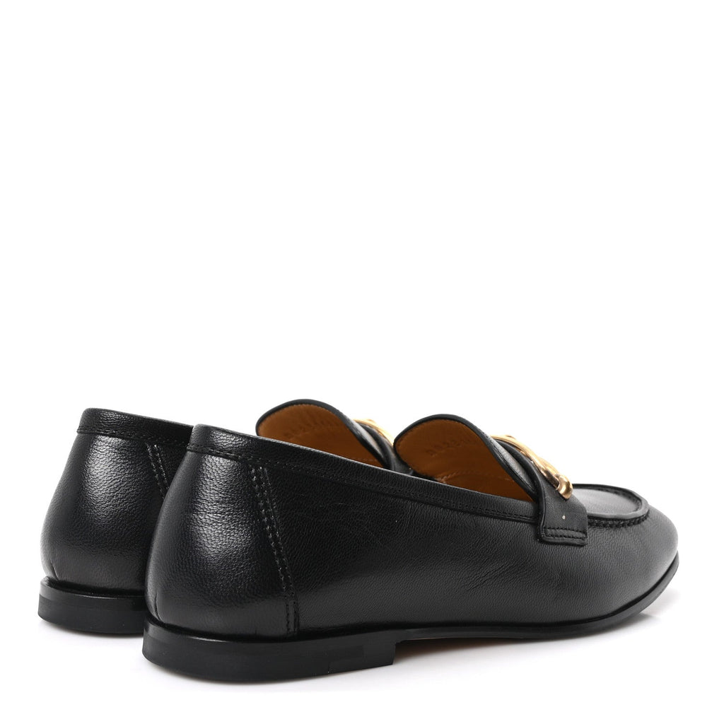 Calfskin Womens Colette Loafers 35 Black wholesalehk.shop