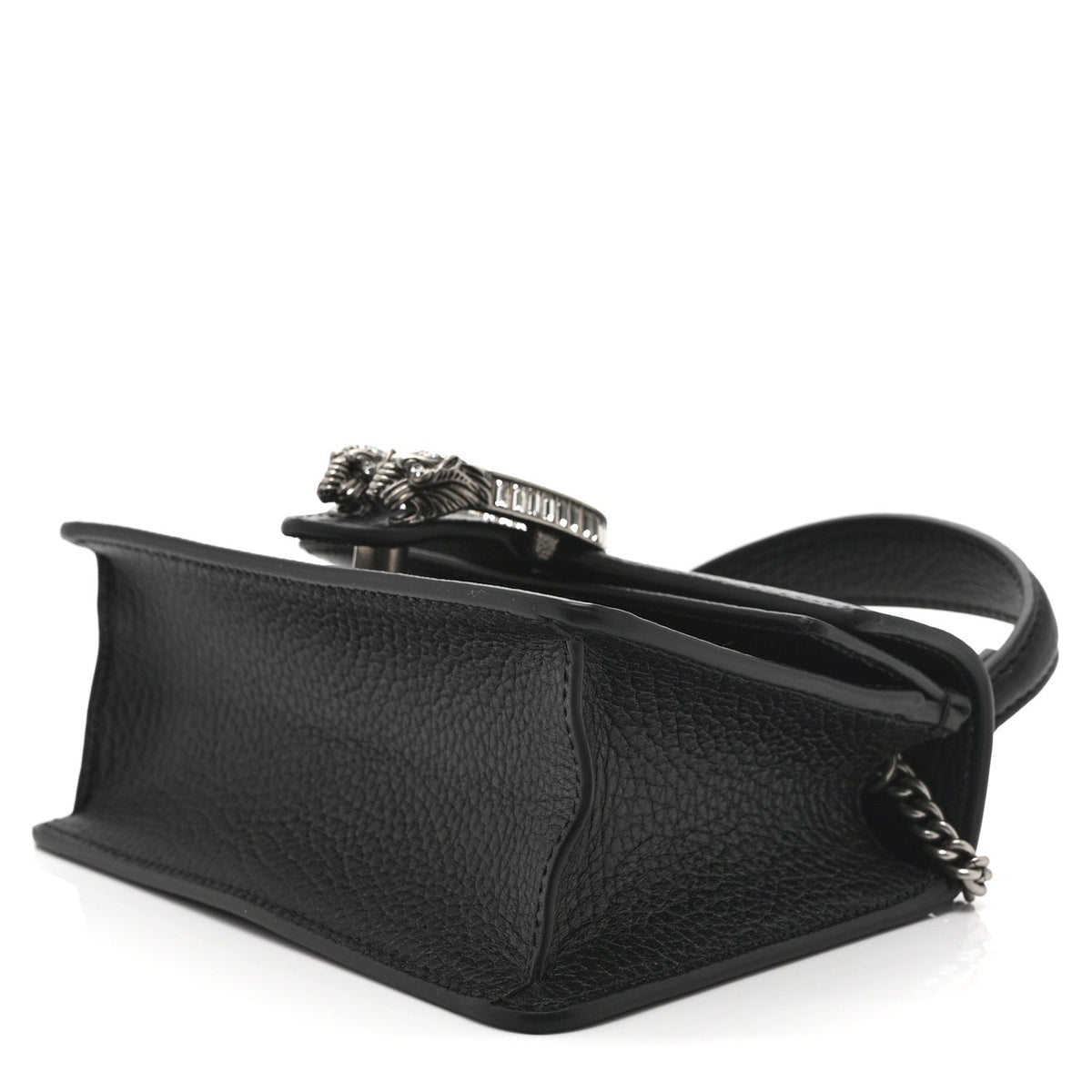 Dollar Calfskin Crystal Mini Dionysus Top Handle Bag Black Crystal wholesalehk.shop