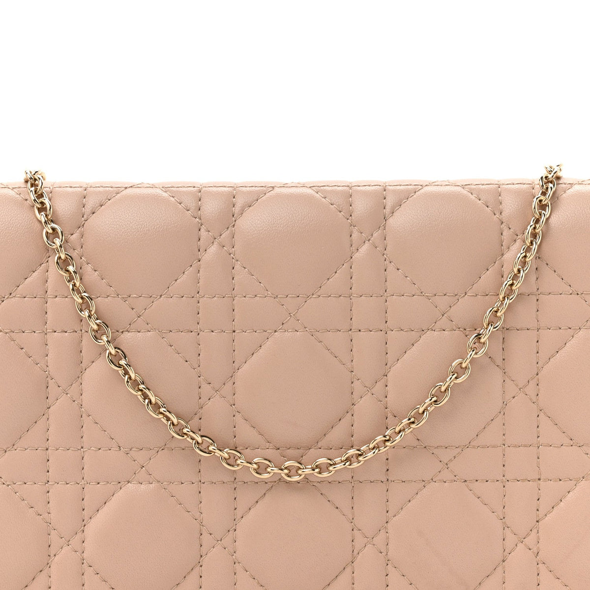 Lambskin Cannage Lady Dior Convertible Clutch Pink wholesalehk.shop