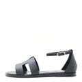Epsom Santorini Sandals 38 Black wholesalehk.shop