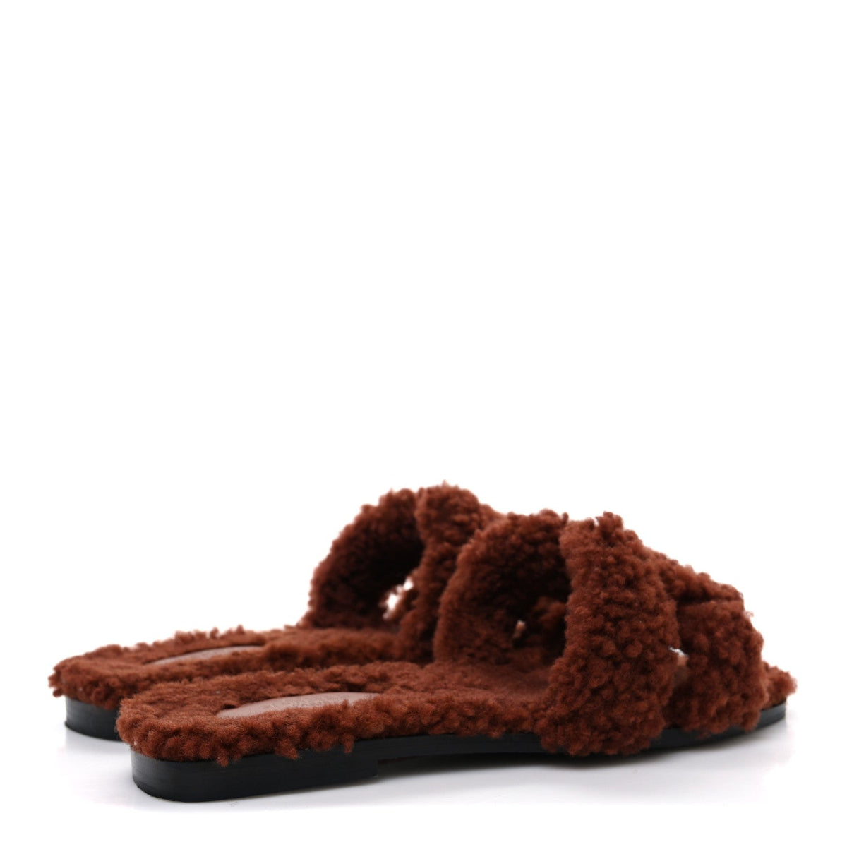 Woolskin Oran Sandals 37.5 Cognac wholesalehk.shop
