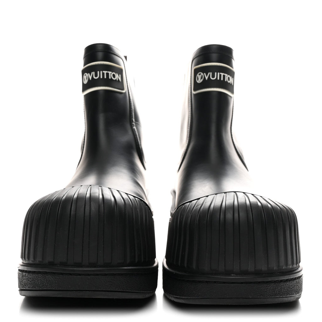 Calfskin Polar Flat Ankle Boots 41 Black £¨ Direct shipment via from wholesalehk.shop
