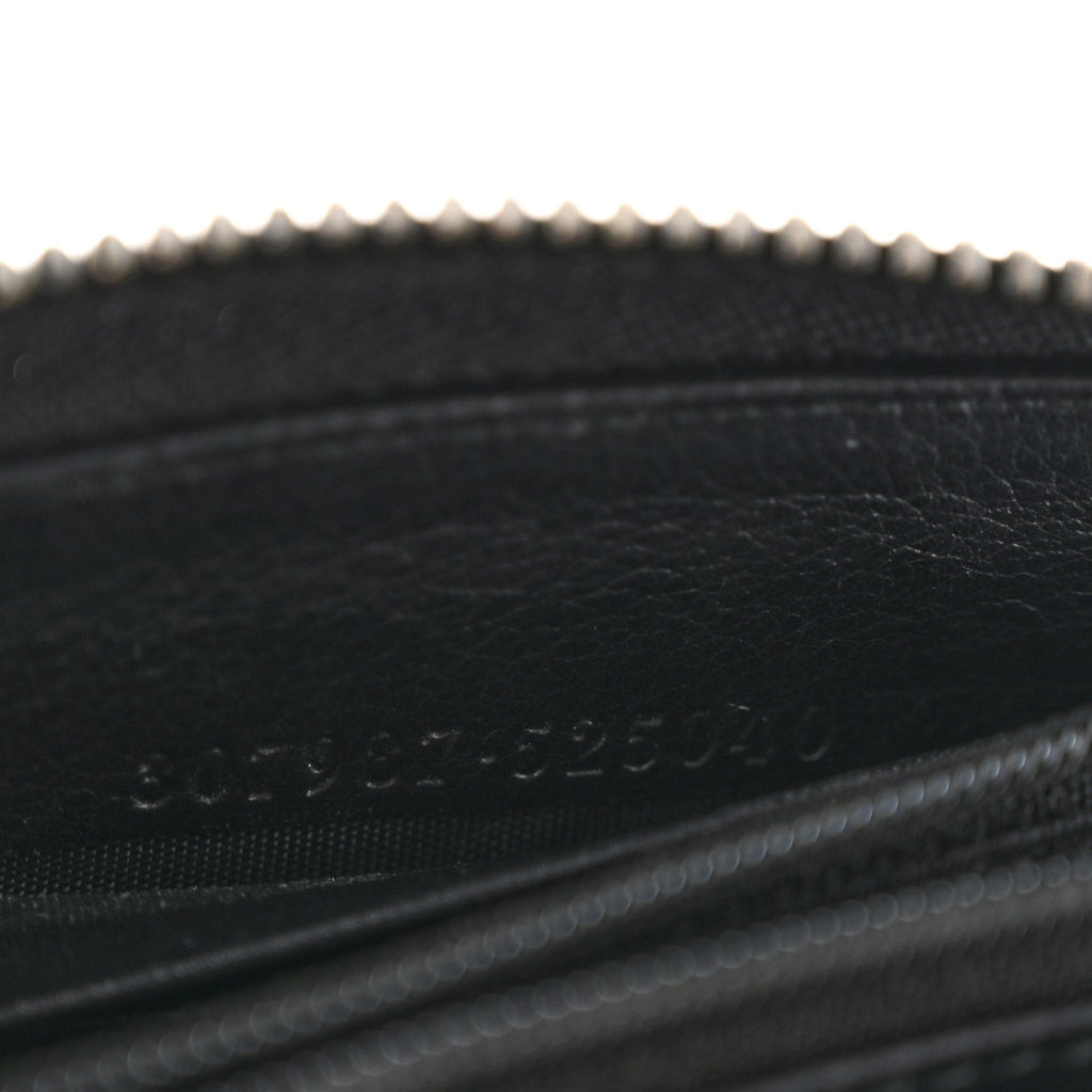 Guccissima Signature Microguccissima Bree Zip Around Wallet Black £¨ Direct shipment via from wholesalehk.shop
