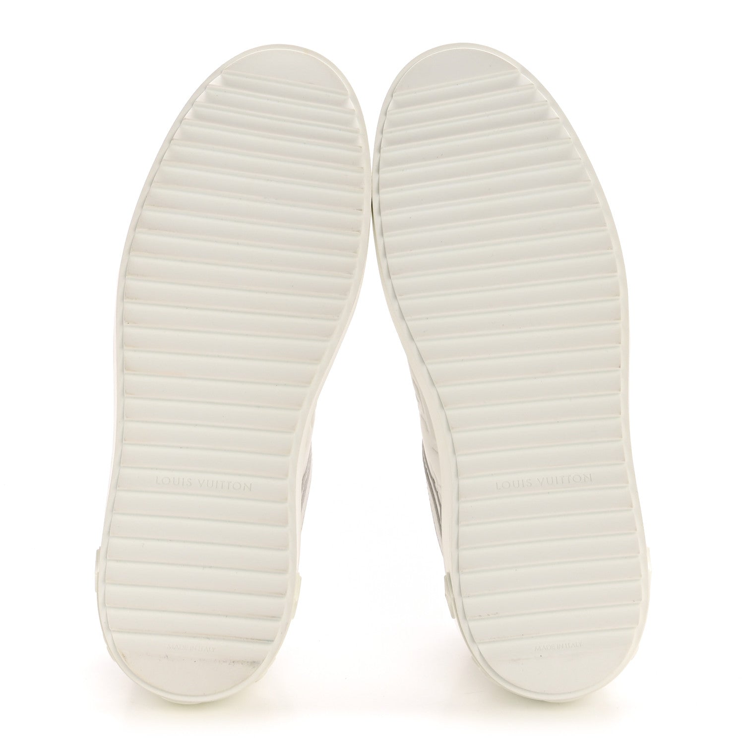 Calfskin Embossed Monogram Time Out Sneakers 39 White £¨ Direct shipment via from wholesalehk.shop