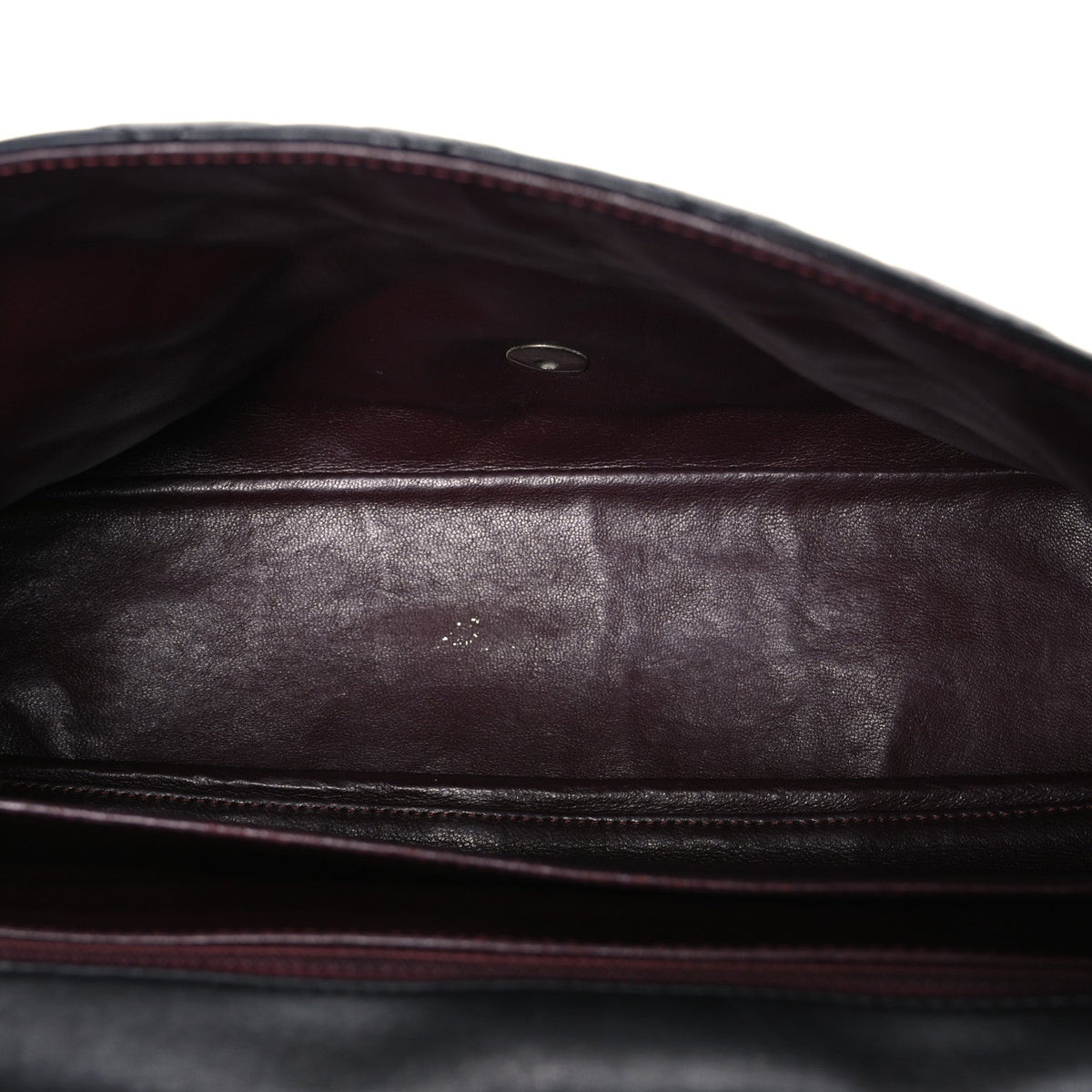 Lambskin Quilted Maxi Double Flap Black wholesalehk.shop