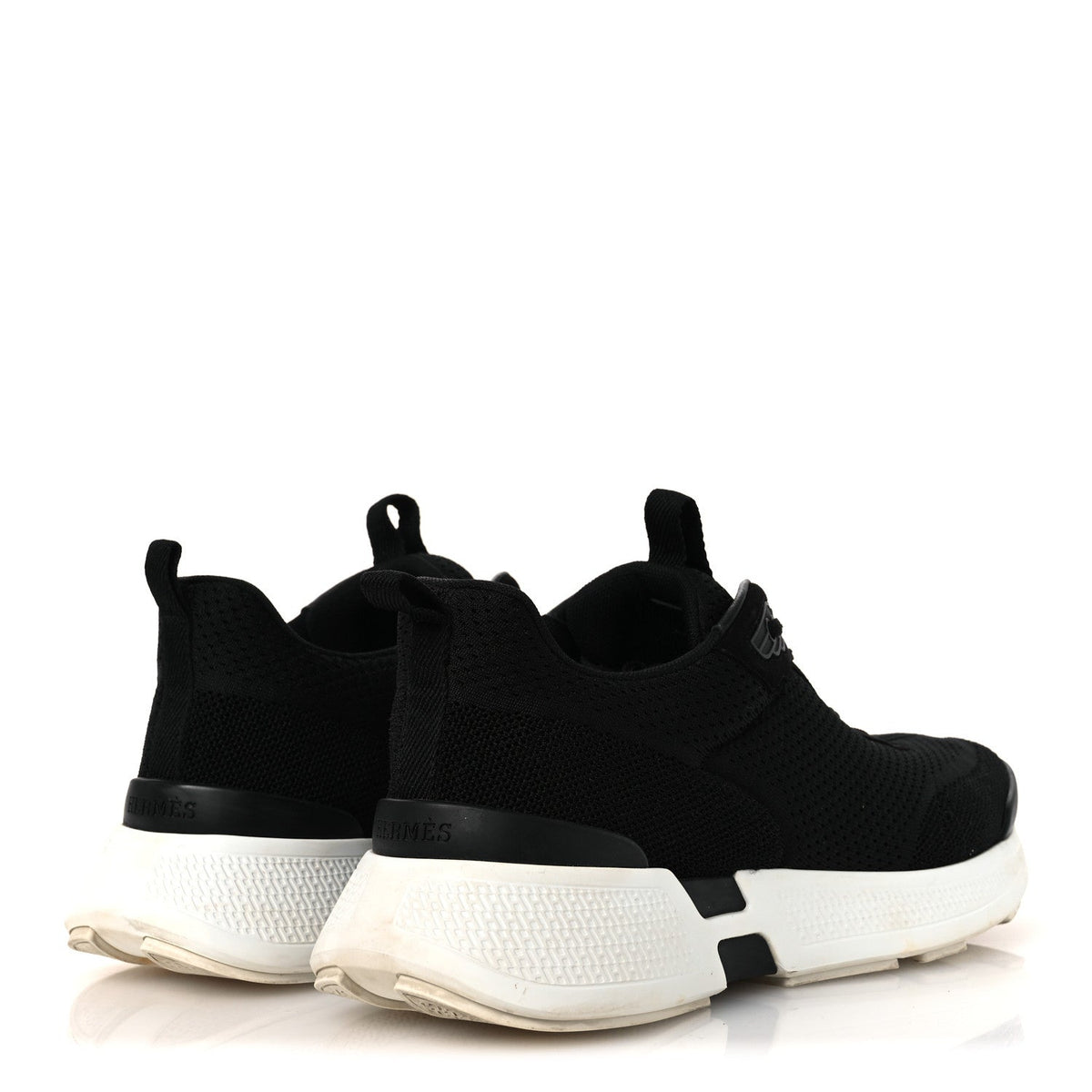 Technical Knit Suede Heros Sneakers 40 Black wholesalehk.shop