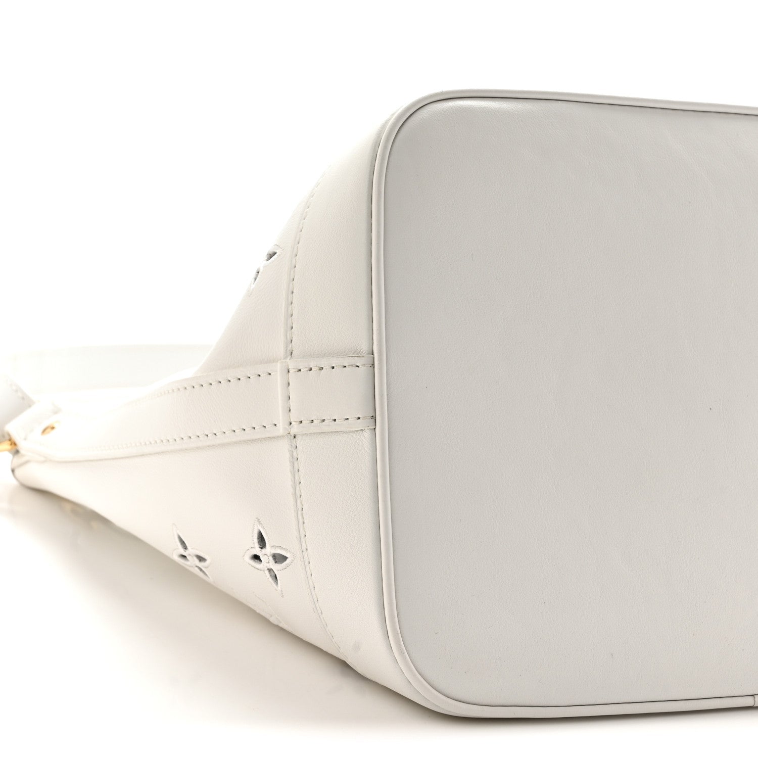 Calfskin Monogram Cutout Petit Noe White £¨ Direct shipment via from wholesalehk.shop