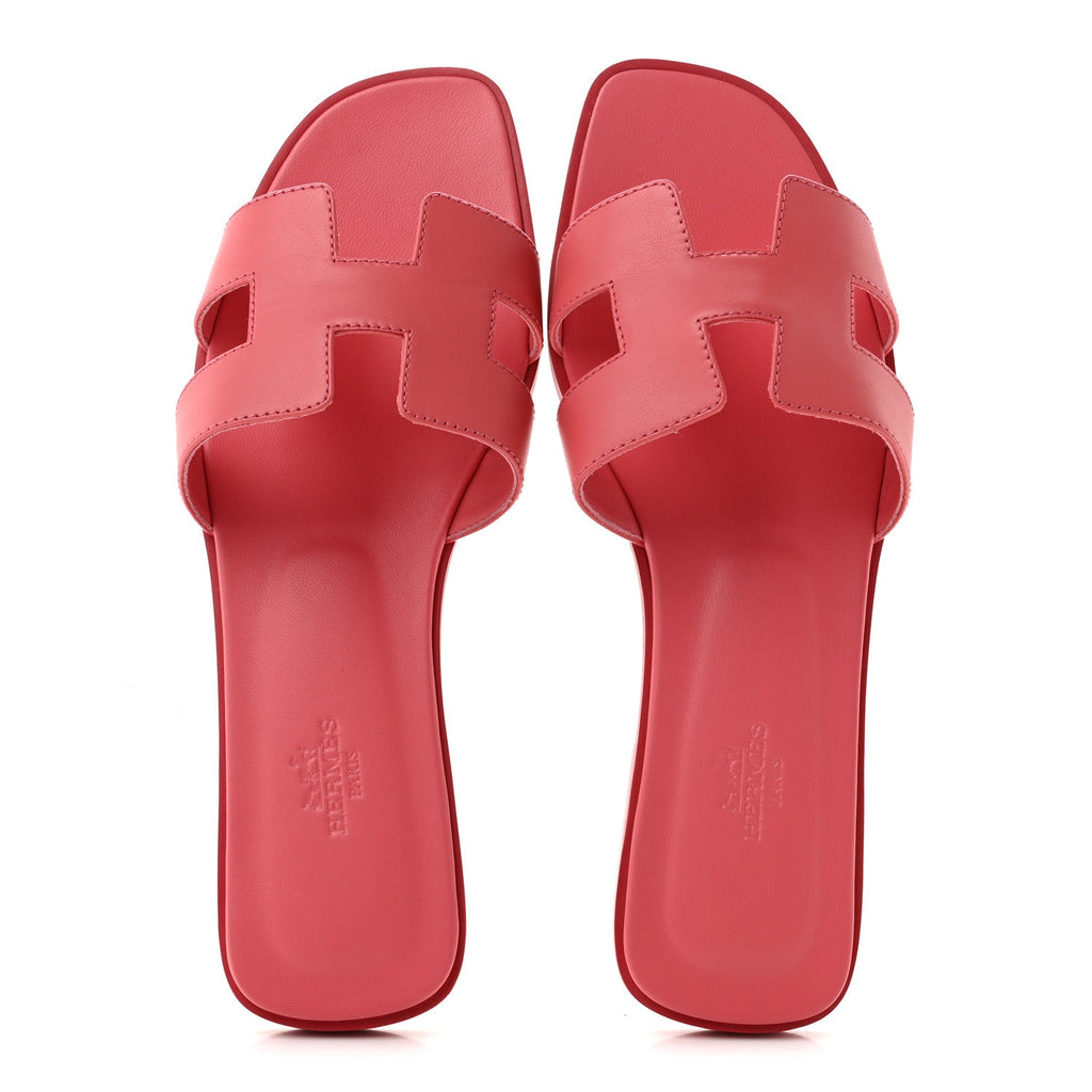 Box Calfskin Oran Sandals 39.5 Rose Boise wholesalehk.shop