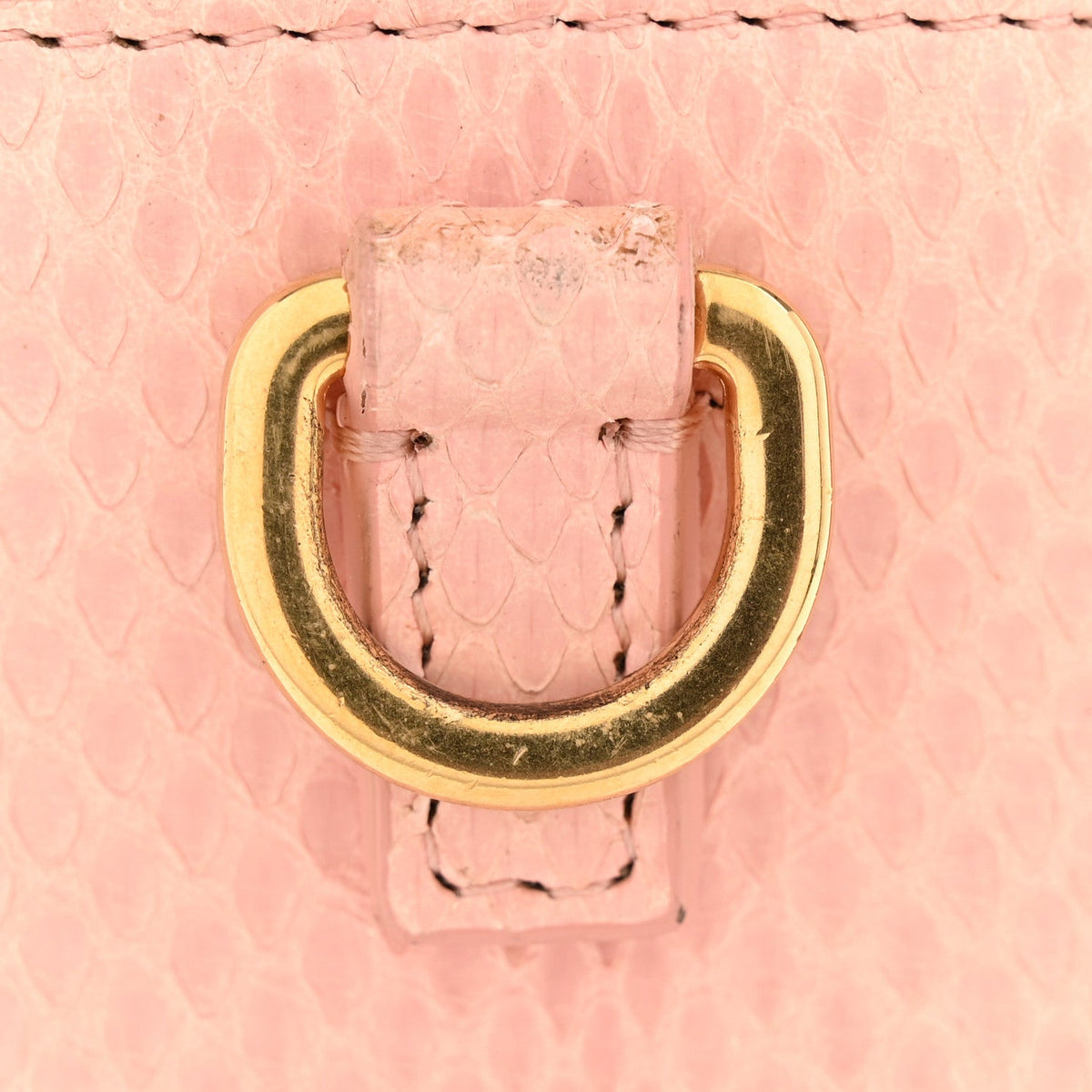 Snakeskin 30 Montaigne Box Bag Rose Clair wholesalehk.shop