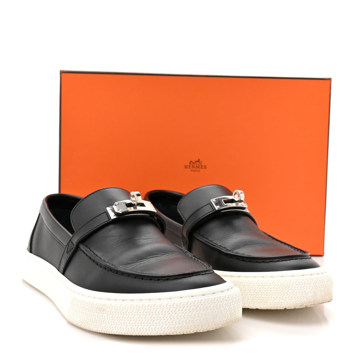 Calfskin Game Slip On Sneakers 38 Black wholesalehk.shop