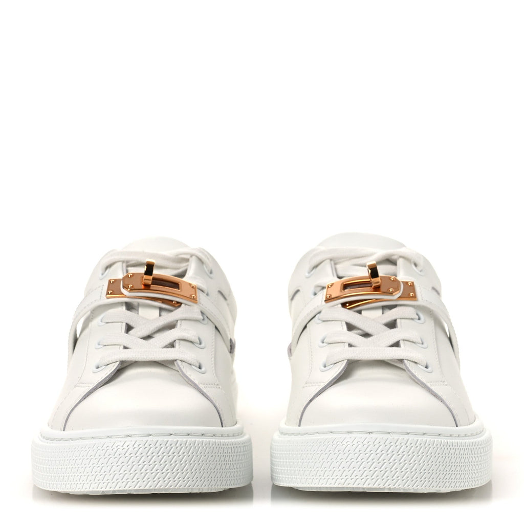 Calfskin Day Sneakers 37 White wholesalehk.shop
