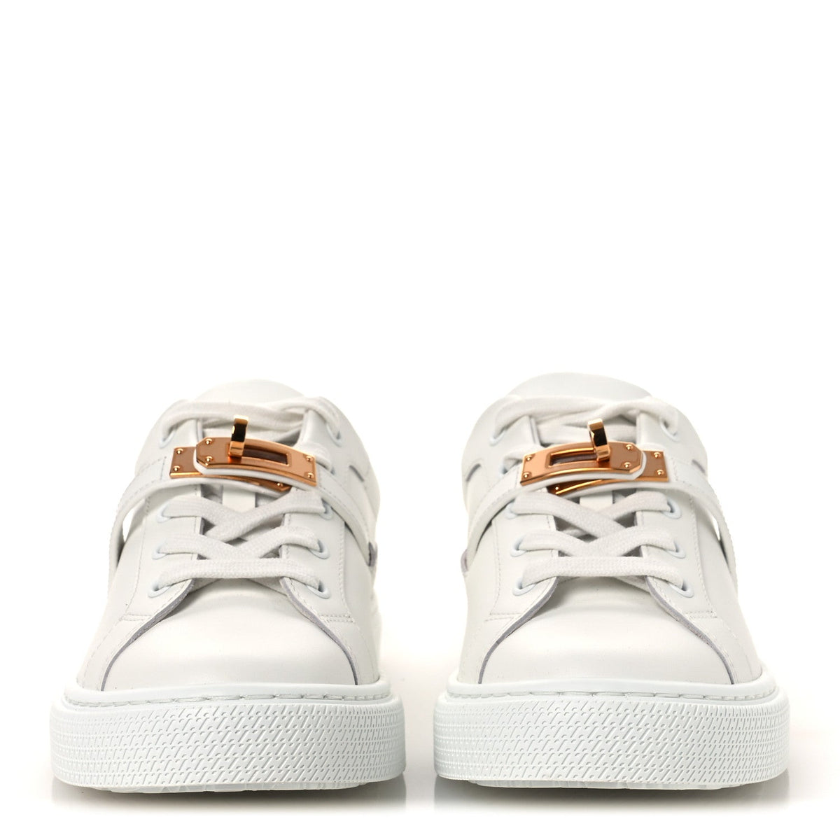 Calfskin Day Sneakers 37 White wholesalehk.shop