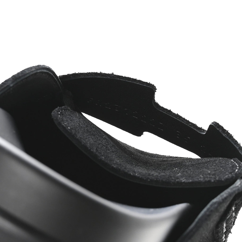 Suede Calfskin Go Mules 35 Black wholesalehk.shop
