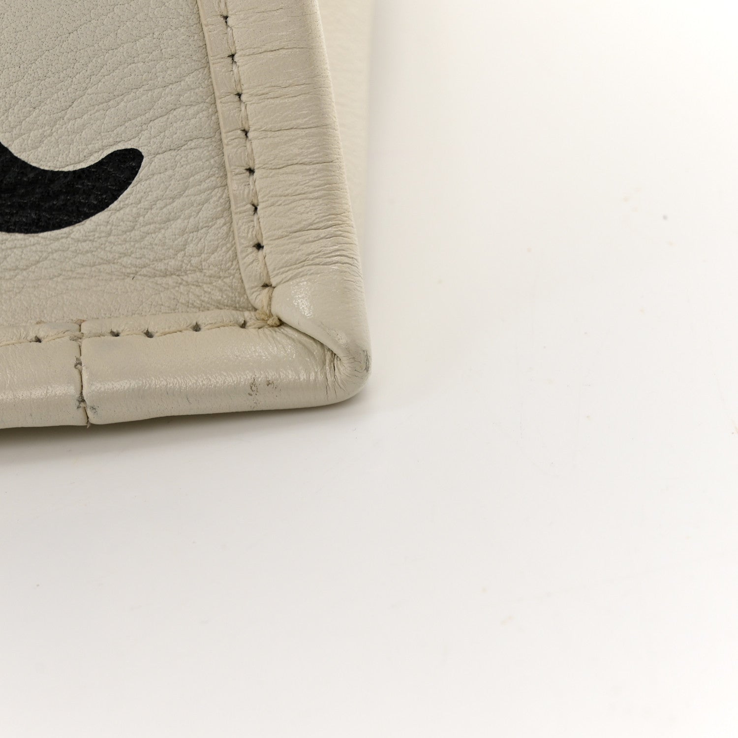 Calfskin Large Surrealism Book Tote Ivory £¨ Direct shipment via from wholesalehk.shop