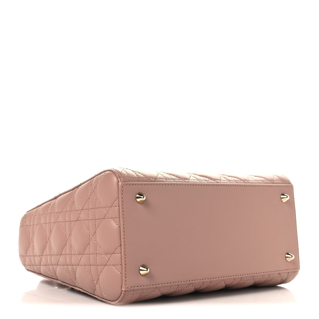 Lambskin Cannage Medium Lady Dior Fard wholesalehk.shop