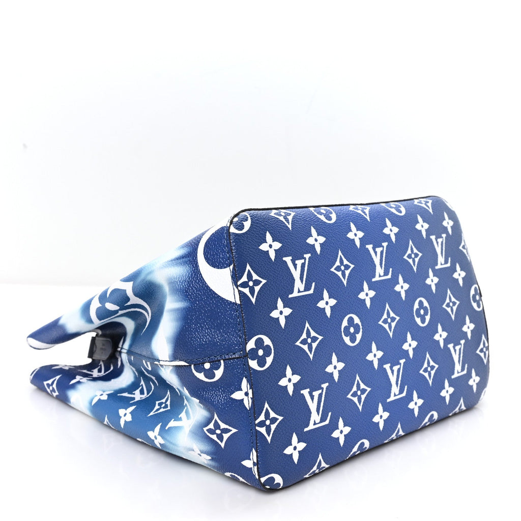 Monogram Escale Neonoe MM Blue Blue £¨ Direct shipment via from wholesalehk.shop